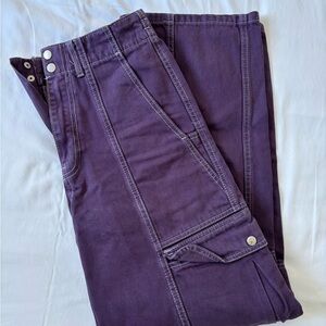 BDG Purple Cargo Pants